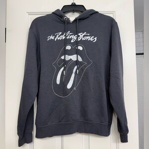 H&M Charcoal Rolling Stones Hoodie
